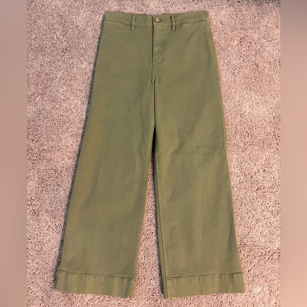 LOFT High Rise Wide Leg Pants